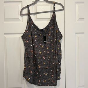 LAST CHANCE Before donation  Nwt Torrid Size 5 Cami Tank Celestial Stars Moon